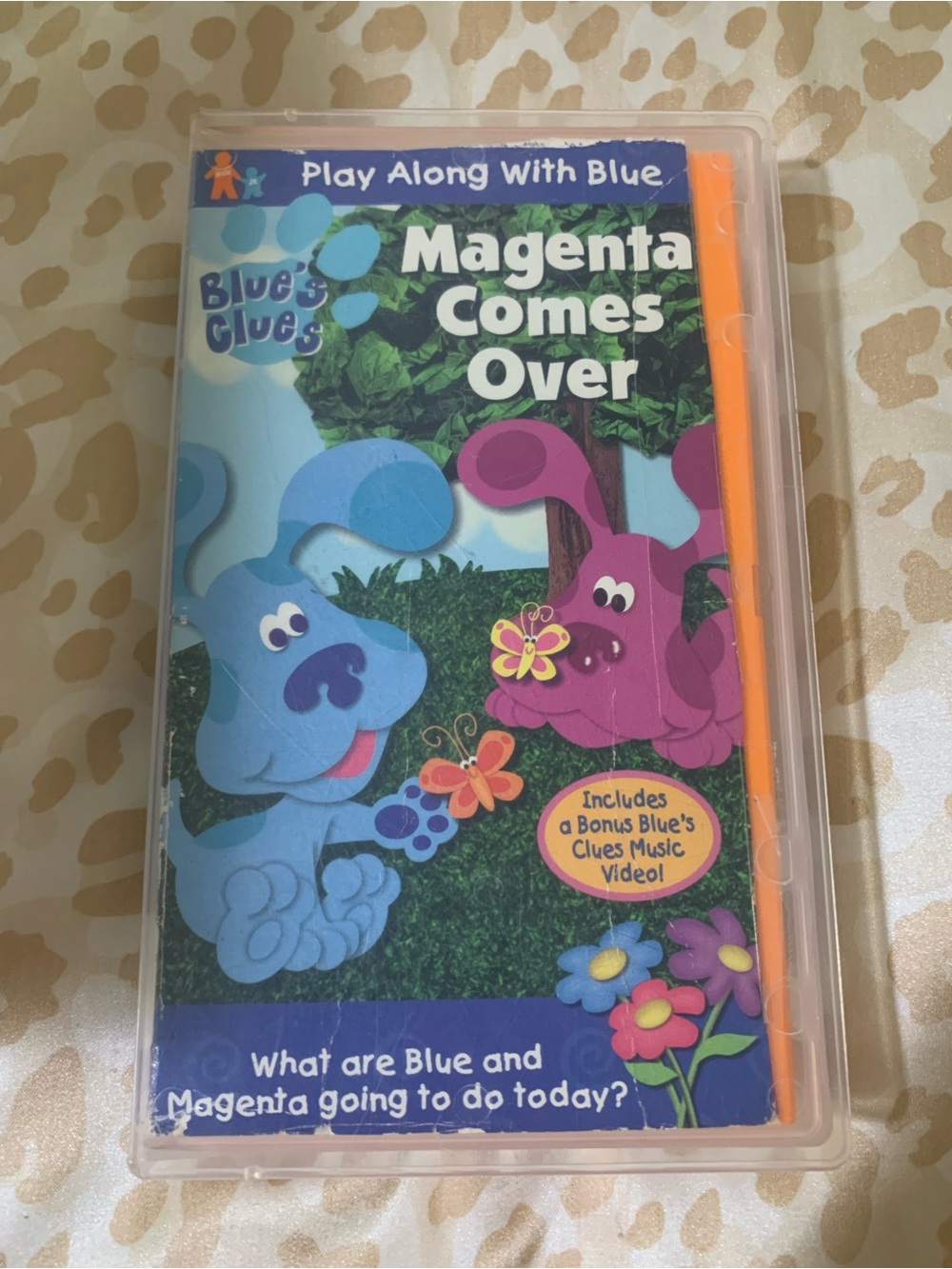 Magenta Comes Over Kids VHS - Blue & Magenta